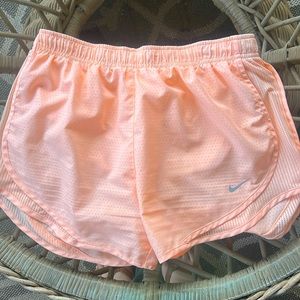 Coral Nike Tempo Shorts - Medium